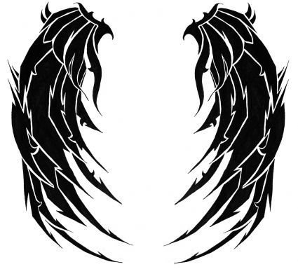 Angel Wings Picture Image Free Tattoo Design